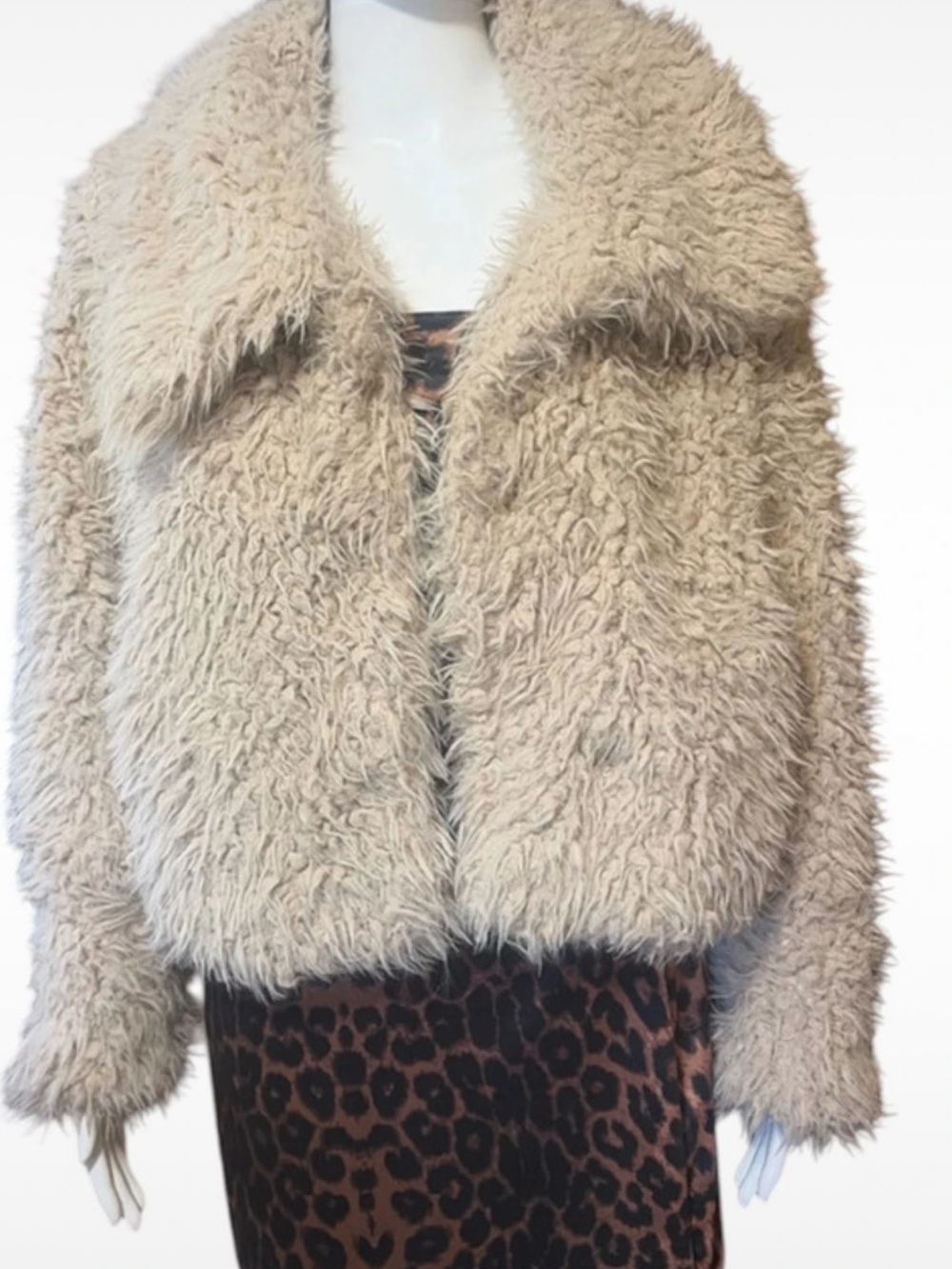RETRO SHAGGY&SOFT  BOHO FASHION COAT
